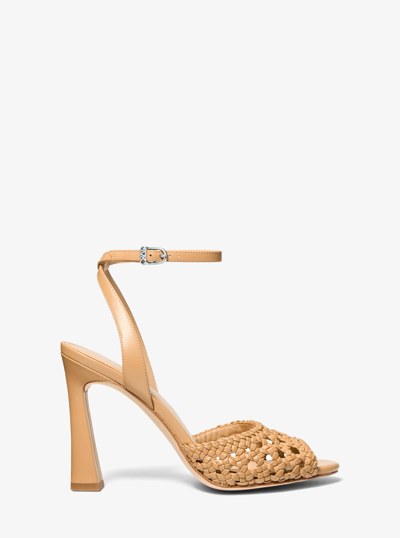 Rosie Woven Sandal in PEANUT | Michael Kors