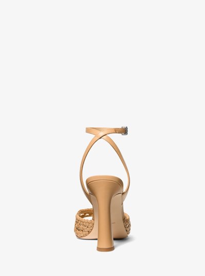 Rosie Woven Sandal in PEANUT | Michael Kors