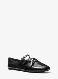Indy Flex Leather Ballet Flat