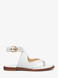 Irene Leather Wrap Sandal