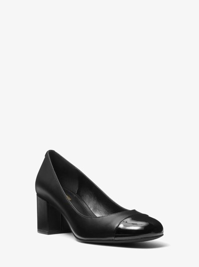 Perla Flex Leather Pump in BLACK | Michael Kors