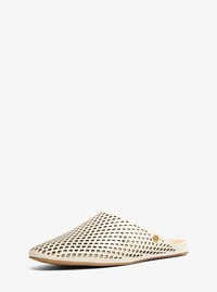 Cady Perforated Leather Mule