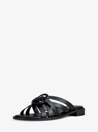 Erika Leather Slide Sandal