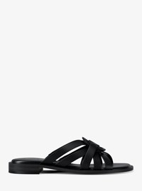 Erika Leather Slide Sandal