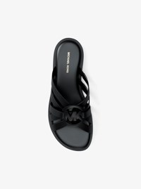 Erika Leather Slide Sandal