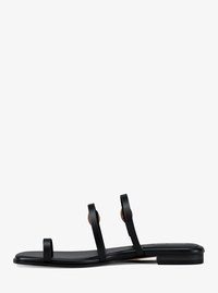 Sandales plates en cuir Kya