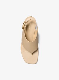 Kya Flex Leather Thong Sandal