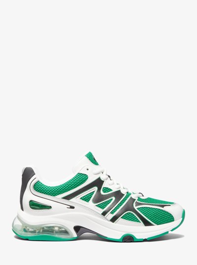 Kit Extreme Mesh and Faux Leather Trainer