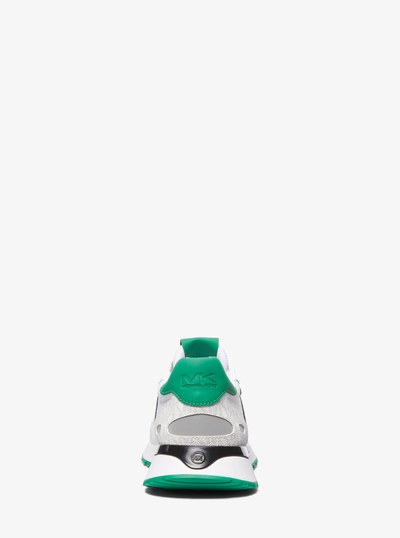Miles Leather and Mesh Trainer