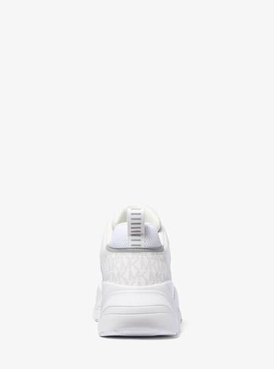 Atlas Mixed-Media Trainer in BRIGHT WHT | Michael Kors