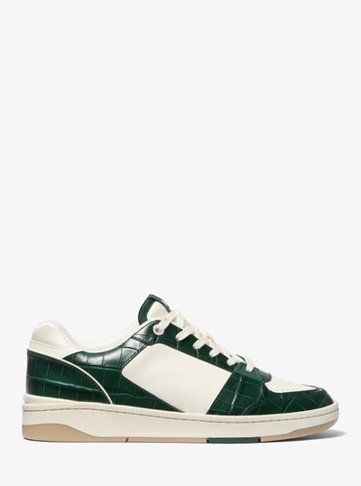 Rebel Leather Sneaker in FOREST GREEN | Michael Kors