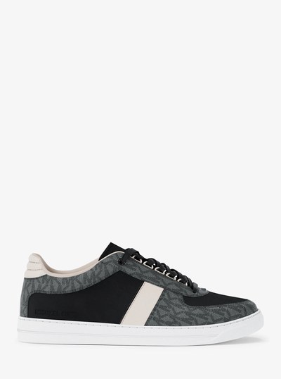 Brady Mixed-Media Sneaker in BLACK COMBO | Michael Kors