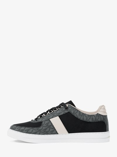Brady Mixed-Media Sneaker in BLACK COMBO | Michael Kors