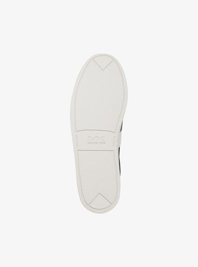 Brady Mixed-Media Sneaker in BLACK COMBO | Michael Kors