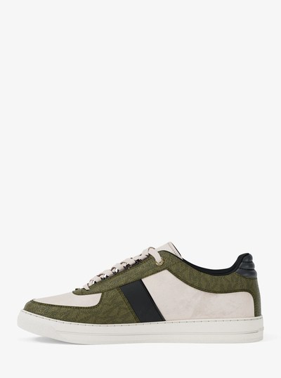 Brady Mixed-Media Sneaker in LT CRM MULTI | Michael Kors