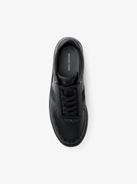 Brady Signature Logo and Leather Sneaker