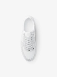 Zapatilla Brady de piel con logotipo exclusivo