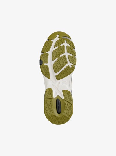 Leo Mixed-Media Trainer in PSTACHIO MLT | Michael Kors