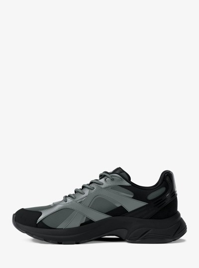 Leo Mixed-Media Trainer in STORM | Michael Kors
