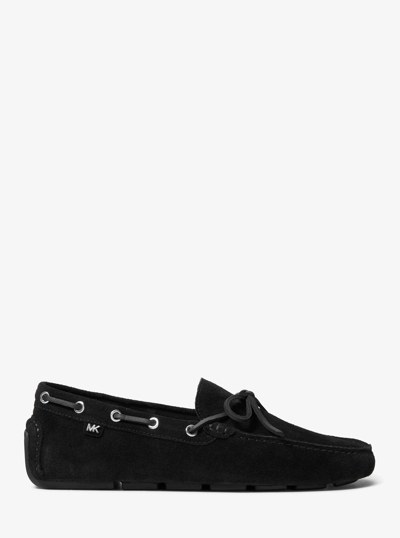 Sayer Suede Moccasin  in BLACK | Michael Kors