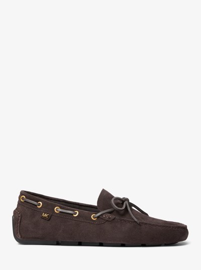 Sayer Suede Moccasin  in CHOCOLATE | Michael Kors
