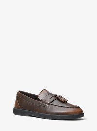 Wesley Tassel Burnished Leather Loafer