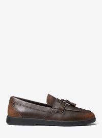 Wesley Tassel Burnished Leather Loafer