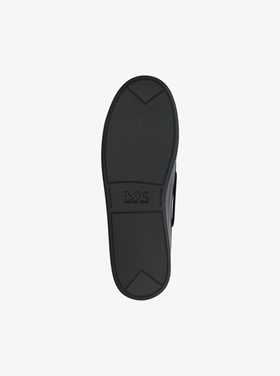 Chaussures bateau Aiden en cuir in NOIR | Michael Kors