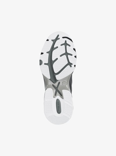 Leo Mixed-Media Trainer in BLACK | Michael Kors