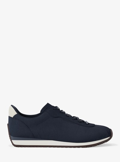 Rhodes Suede Trainer in NAVY | Michael Kors