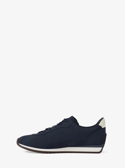 Rhodes Suede Trainer in NAVY | Michael Kors