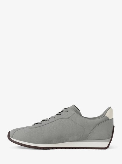 Rhodes Suede Trainer in QUARRY GREY | Michael Kors