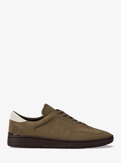 Wilton Suede Sneaker in HUSK | Michael Kors