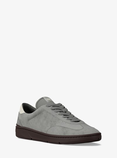 Wilton Suede Sneaker in QUARRY GREY | Michael Kors