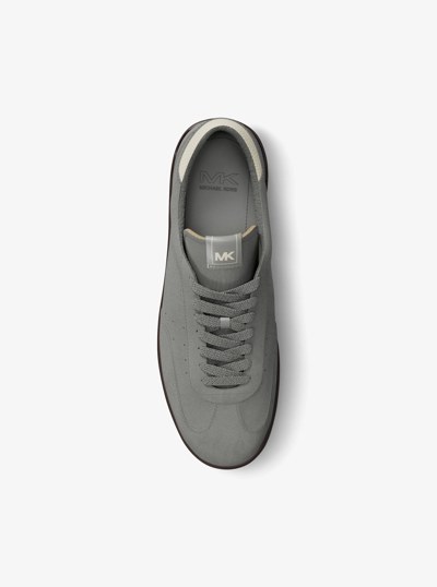 Wilton Suede Sneaker in QUARRY GREY | Michael Kors
