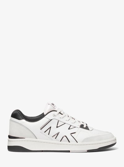Rebel Leather Sneaker in BLACK COMBO | Michael Kors