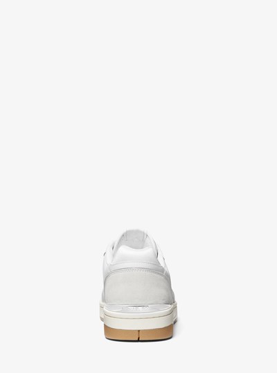 Rebel Leather Sneaker in OPWHT MULTI | Michael Kors