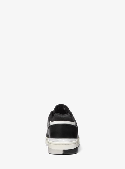 Rebel Leather Sneaker in BLACK | Michael Kors
