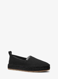 Espadrille &agrave; enfiler Elias en toile de coton