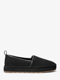 Espadrille &agrave; enfiler Elias en toile de coton
