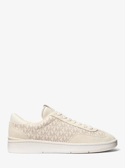 Wilton Signature Logo Sneaker in VANILLA | Michael Kors