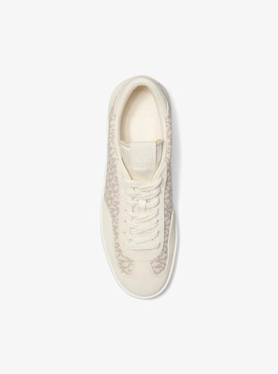 Wilton Signature Logo Sneaker in VANILLA | Michael Kors