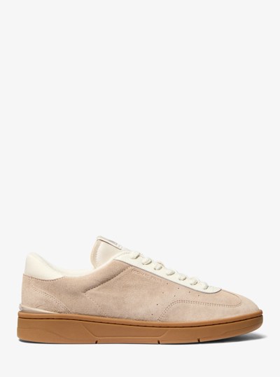 Wilton Suede Sneaker in LIGHT SAND | Michael Kors
