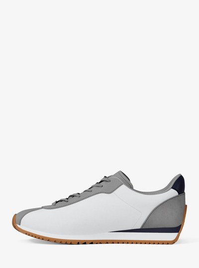 Rhodes Mixed-Media Trainer in DRESS BLUES | Michael Kors