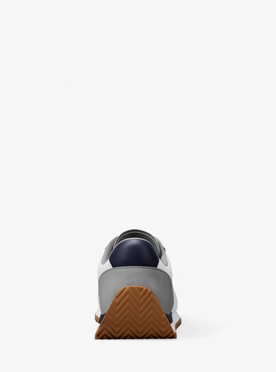 Rhodes Mixed-Media Trainer in DRESS BLUES | Michael Kors
