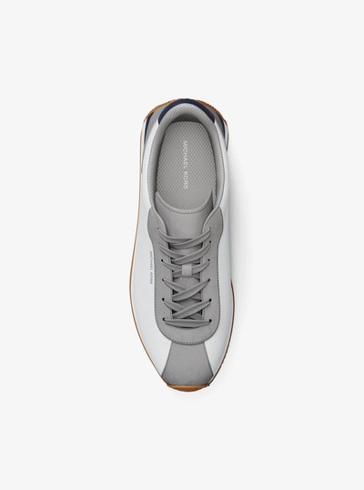 Rhodes Mixed-Media Trainer in DRESS BLUES | Michael Kors