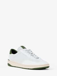 Espadrille Wilton en cuir perfor&eacute;