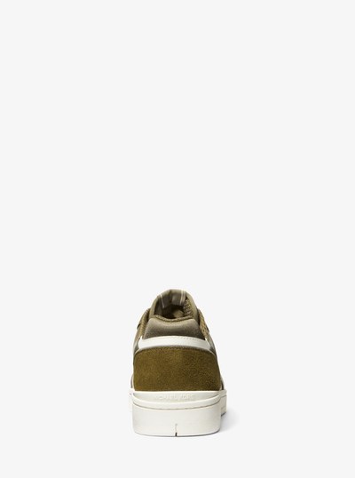 Rebel Leather Sneaker in OLIVE | Michael Kors