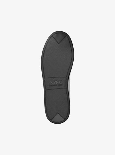 Keating Leather Sneaker in BLACK | Michael Kors