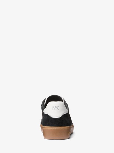 Scotty Leather Sneaker in BLACK | Michael Kors